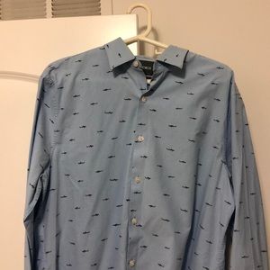 Blue Men’s Bonobos button down shirt